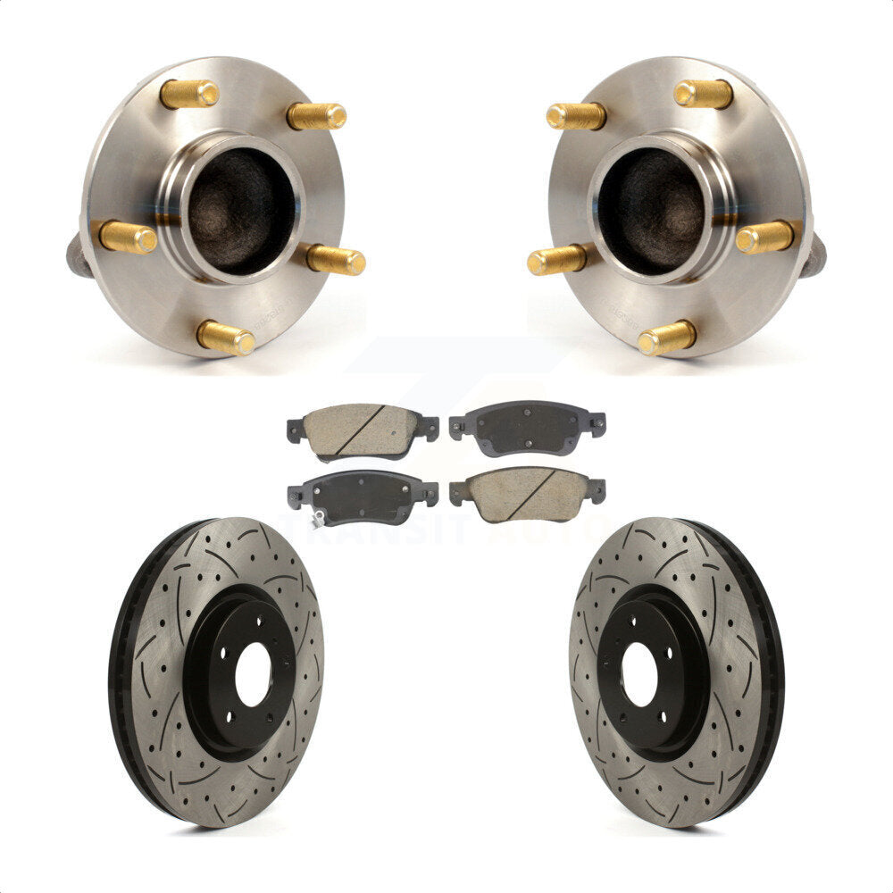 Transit Auto KBB-128939 Wheel Bearing and Hub Assembly for 2007 INFINITI G35 - Front product image