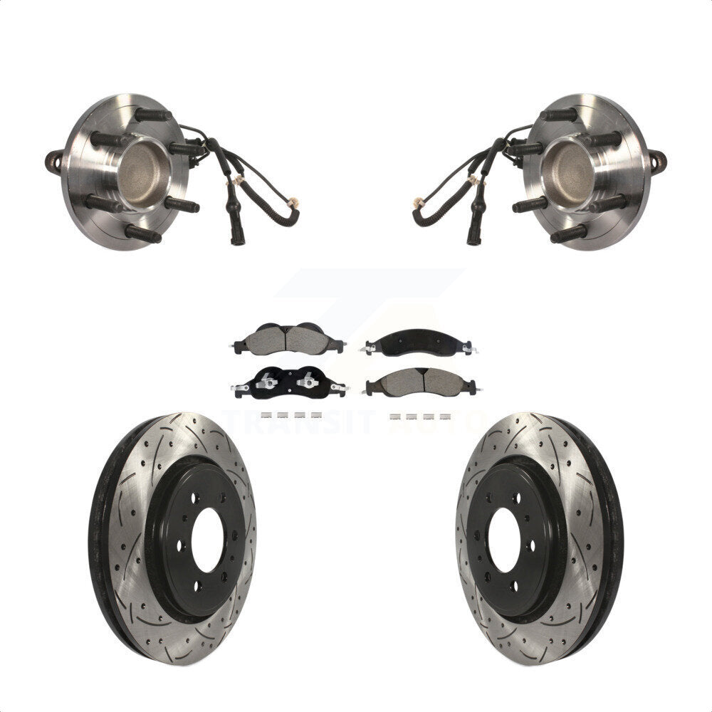 Transit Auto KBB-128940 Wheel Bearing and Hub Assembly for 2007-2009 Ford Expedition, Lincoln Navigator - Front product image