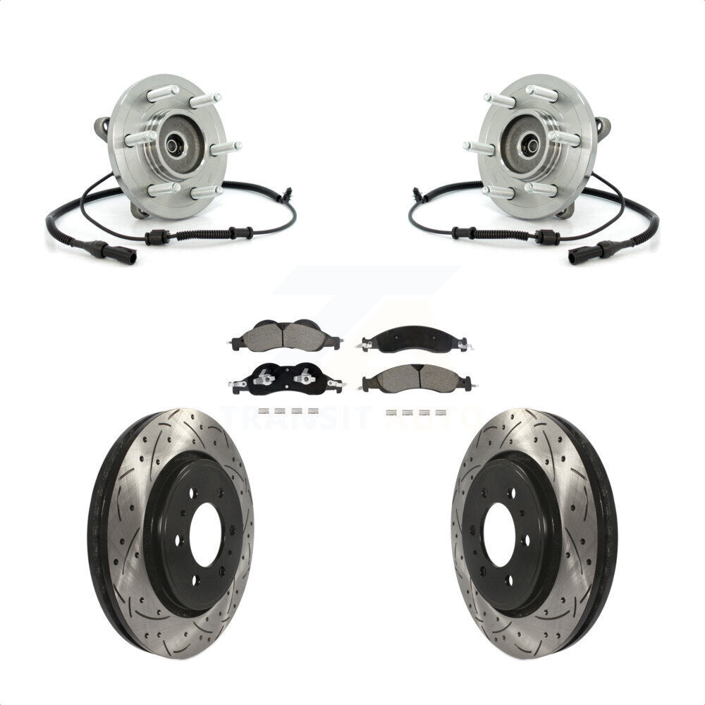 Transit Auto KBB-128941 Wheel Bearing and Hub Assembly for 2007-2009 Lincoln Navigator, Ford Expedition - Front product image