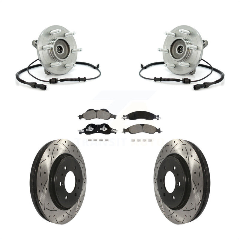 Transit Auto KBB-128941 Wheel Bearing and Hub Assembly for 2007-2009 Lincoln Navigator, Ford Expedition - Front product image