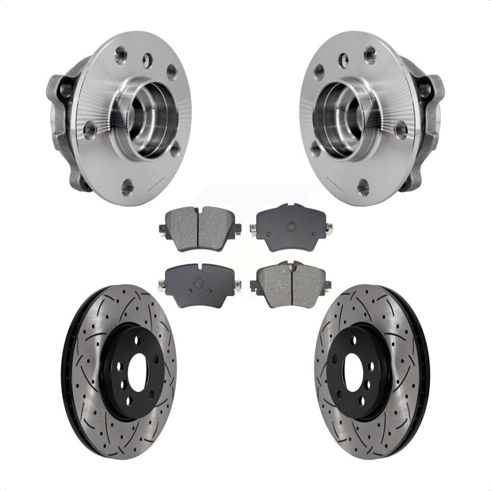 Transit Auto KBB-128944 Wheel Bearing and Hub Assembly for 2016-2022 Mini Cooper Countryman, Mini Cooper Clubman - Front product image