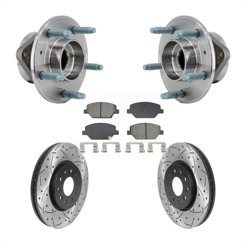 Transit Auto KBB-128948 Wheel Bearing and Hub Assembly for 2018-2020 Chevrolet Equinox, GMC Terrain - Front product image