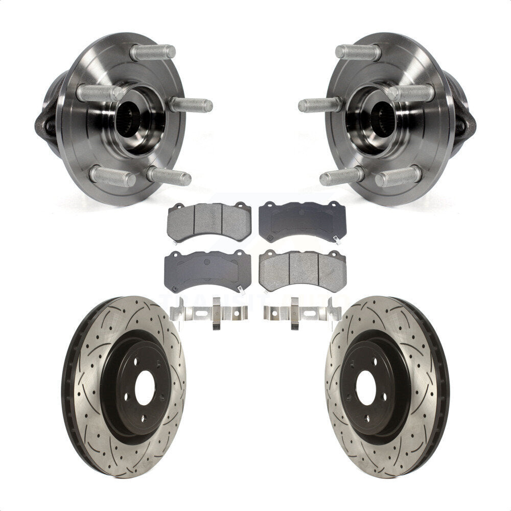 Transit Auto KBB-128950 Wheel Bearing and Hub Assembly for 2012-2020 Dodge Durango, Jeep Grand Cherokee - Front product image