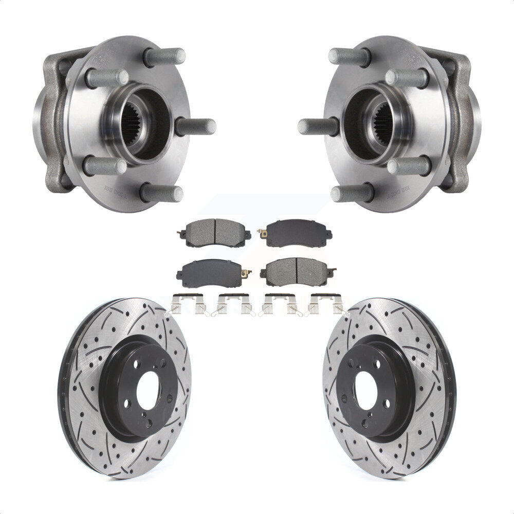 Transit Auto KBB-128953 Wheel Bearing and Hub Assembly for 2017-2021 Subaru Impreza - Front product image