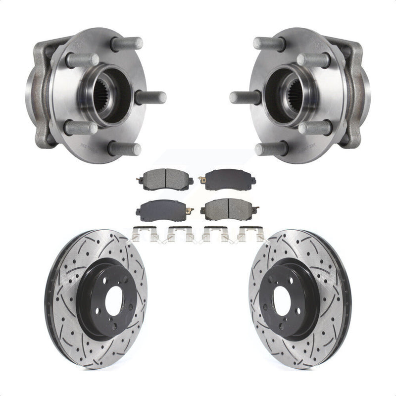 Transit Auto KBB-128953 Wheel Bearing and Hub Assembly for 2017-2021 Subaru Impreza - Front product image