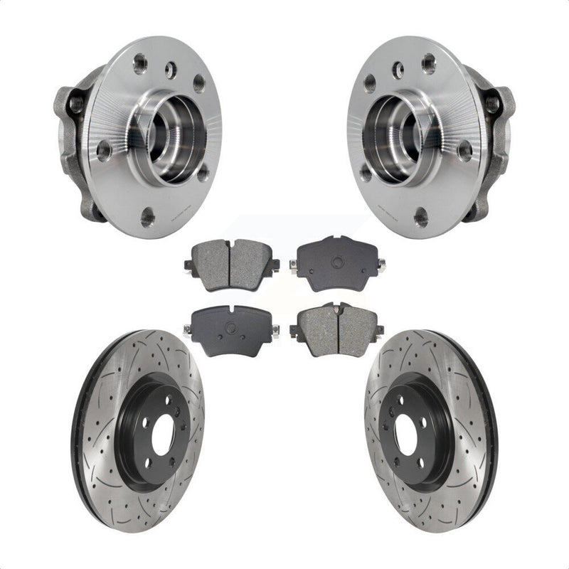 Transit Auto KBB-128955 Wheel Bearing and Hub Assembly for 2016-2022 BMW 228i Gran Coupe, BMW X1, Mini Cooper Countryman & more - Front product image