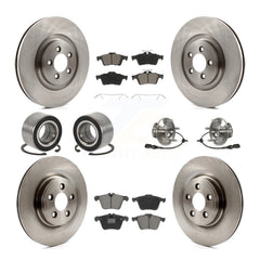 Transit Auto KBB-128972 Wheel Bearing and Hub Assembly for 2010-2016 Jaguar XJ, Jaguar XF, Jaguar XK - Front and Rear product image