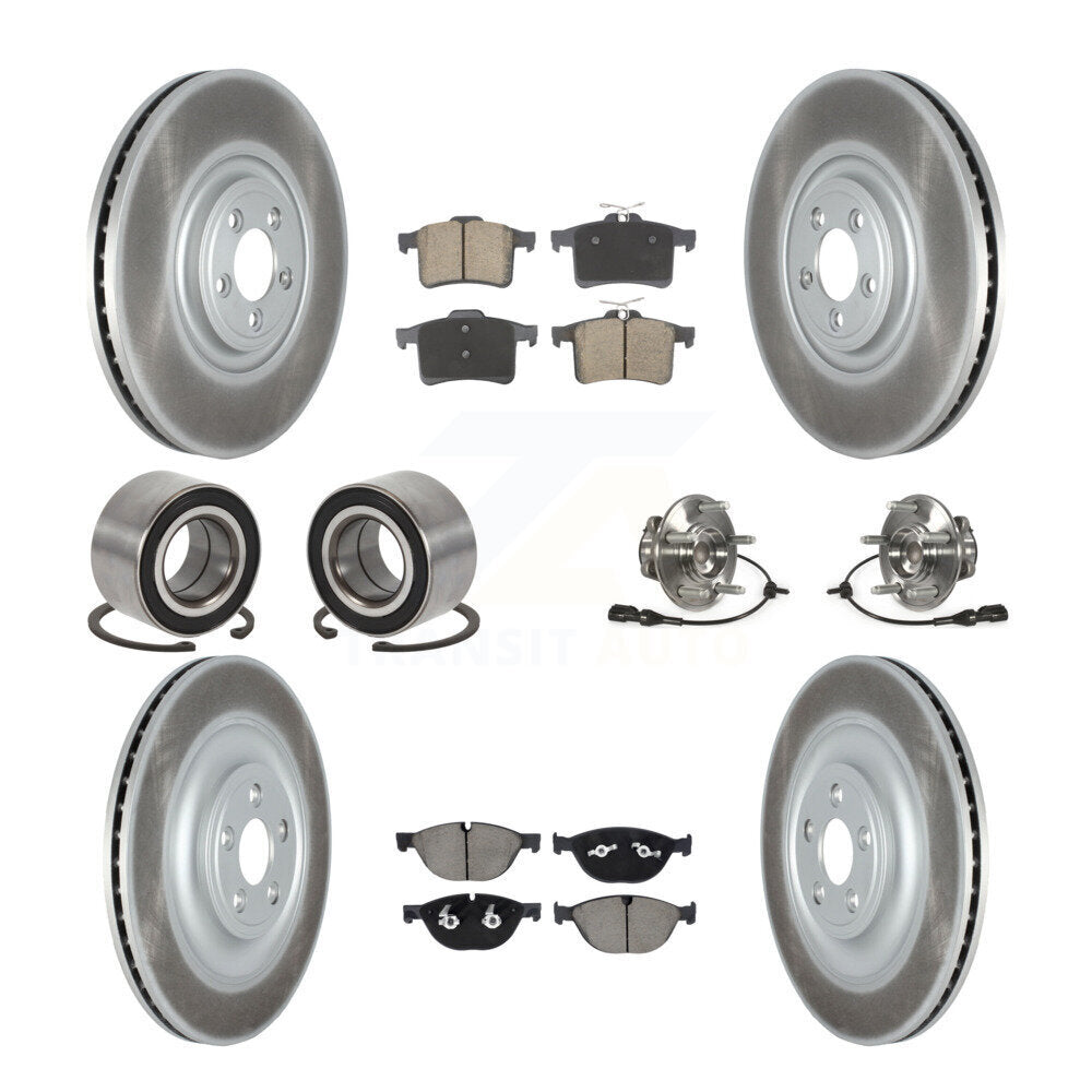 Transit Auto KBB-128979 Wheel Bearing and Hub Assembly for 2010-2016 Jaguar XJ, Jaguar XJR, Jaguar XKR-S & more - Front and Rear product image