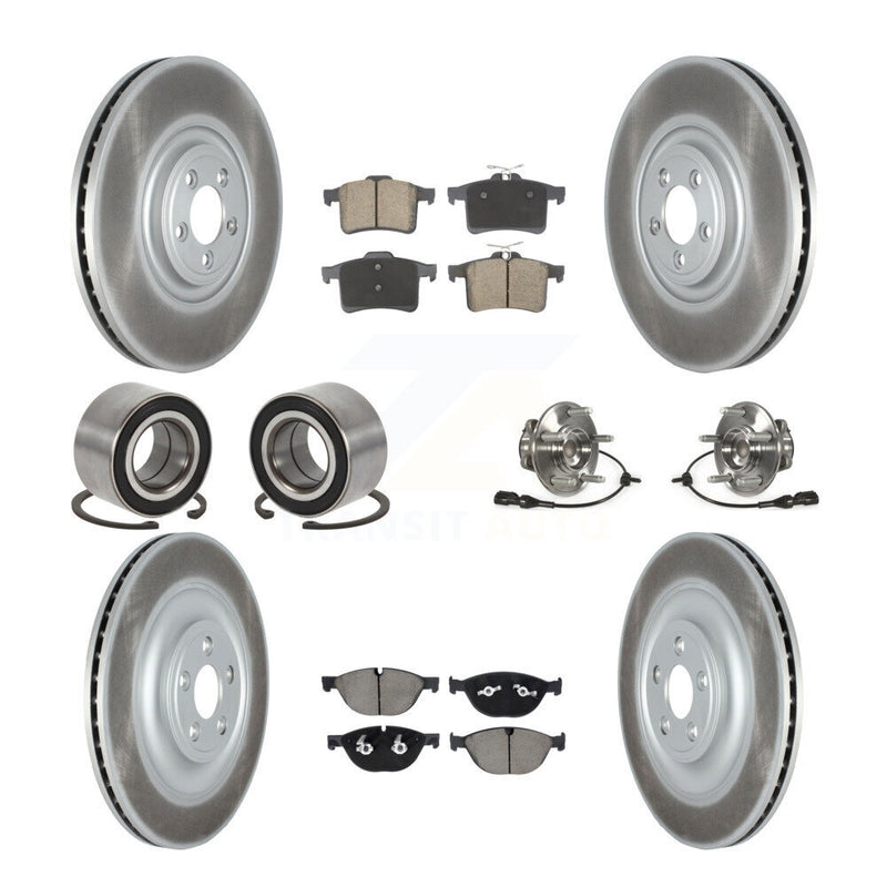 Transit Auto KBB-128979 Wheel Bearing and Hub Assembly for 2010-2016 Jaguar XJ, Jaguar XJR, Jaguar XKR-S & more - Front and Rear product image