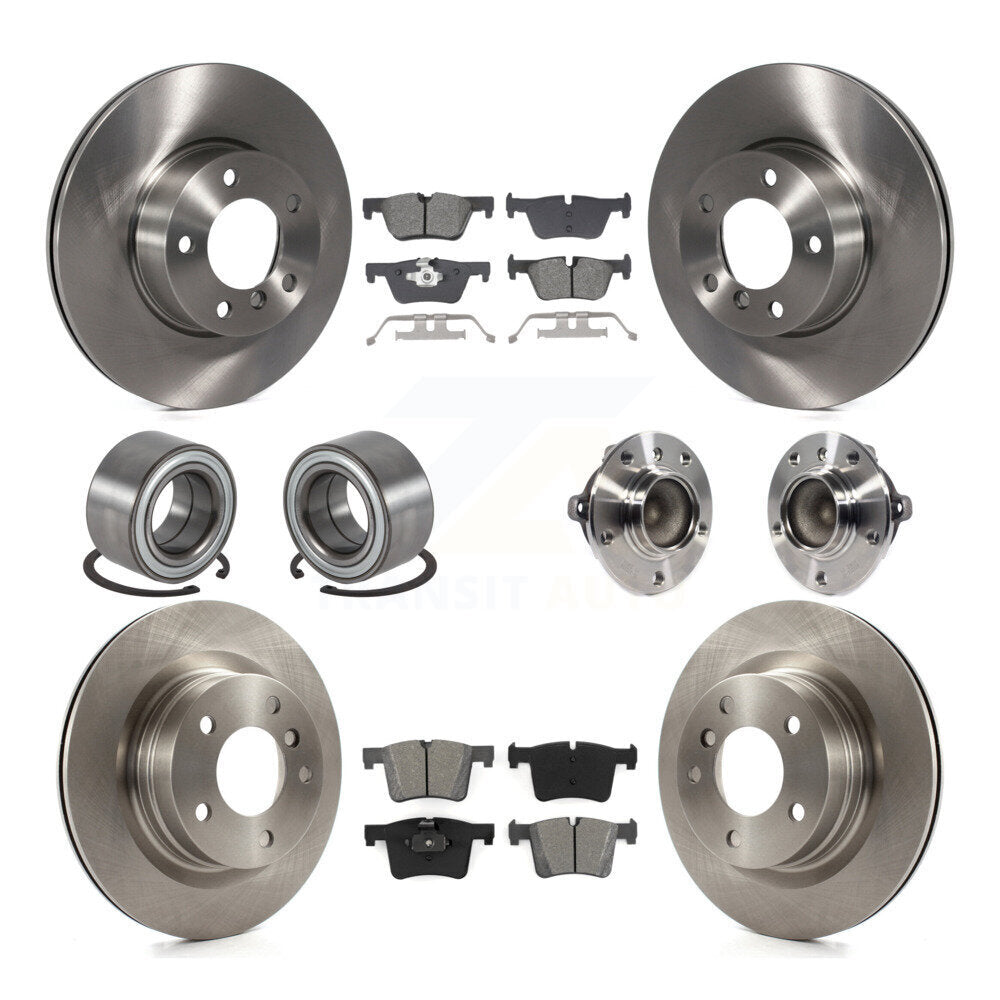 Transit Auto KBB-129003 Wheel Bearing and Hub Assembly for 2013-2018 BMW 328d, BMW 320i - Front and Rear product image