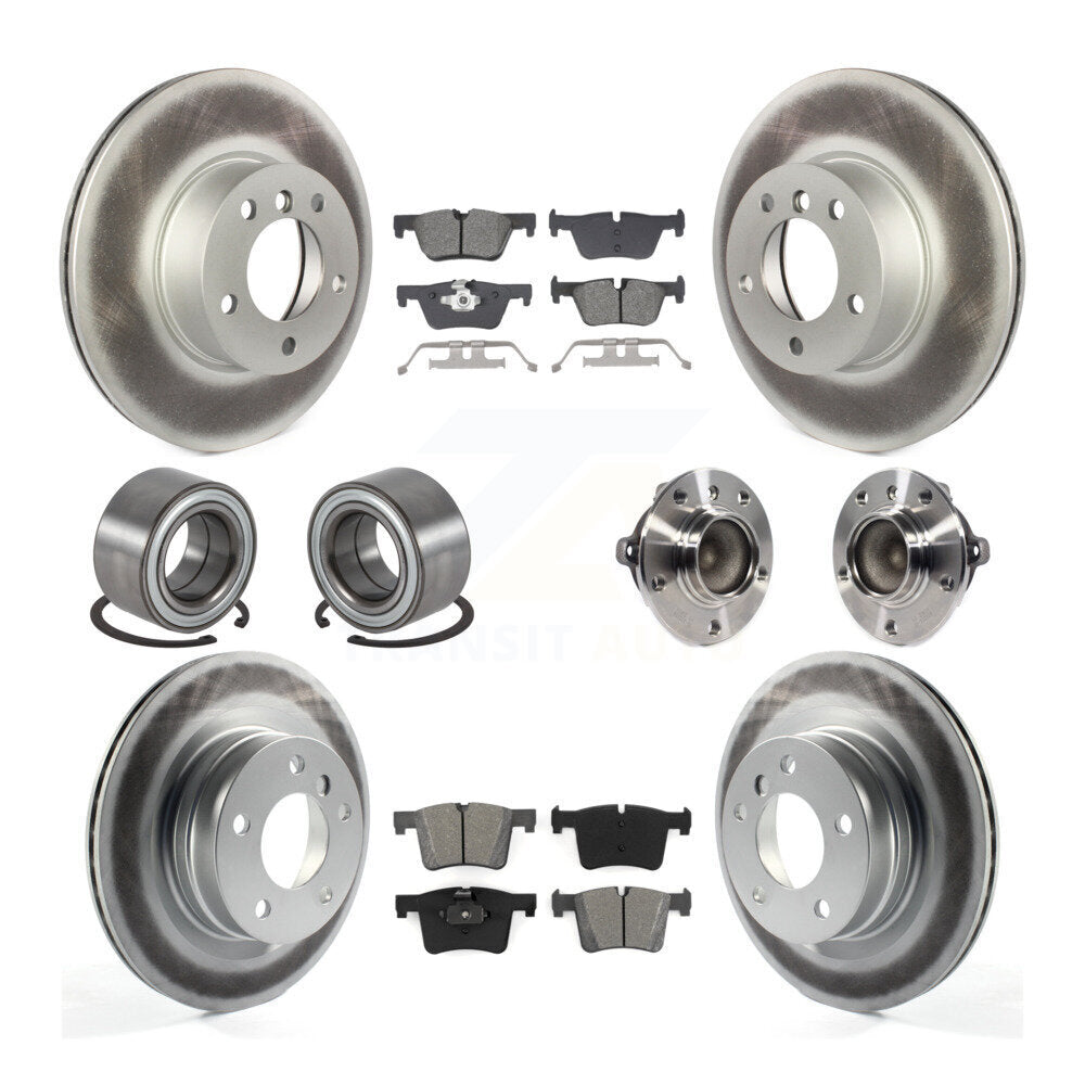 Transit Auto KBB-129026 Wheel Bearing and Hub Assembly for 2013-2018 BMW 328d, BMW 320i - Front and Rear product image