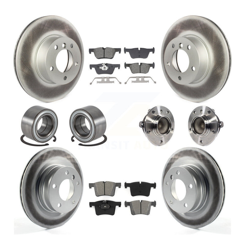 Transit Auto KBB-129026 Wheel Bearing and Hub Assembly for 2013-2018 BMW 328d, BMW 320i - Front and Rear product image