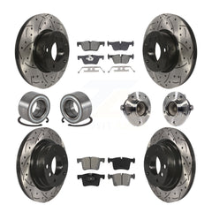 Transit Auto KBB-129049 Wheel Bearing and Hub Assembly for 2013-2018 BMW 328d, BMW 320i - Front and Rear product image