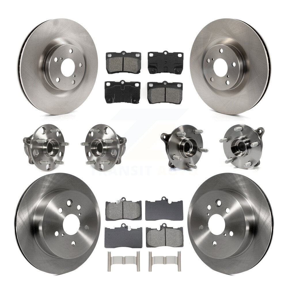 Transit Auto KBB-129062 Wheel Bearing and Hub Assembly for 2007-2013 Lexus IS350, Lexus GS350 - Front and Rear product image