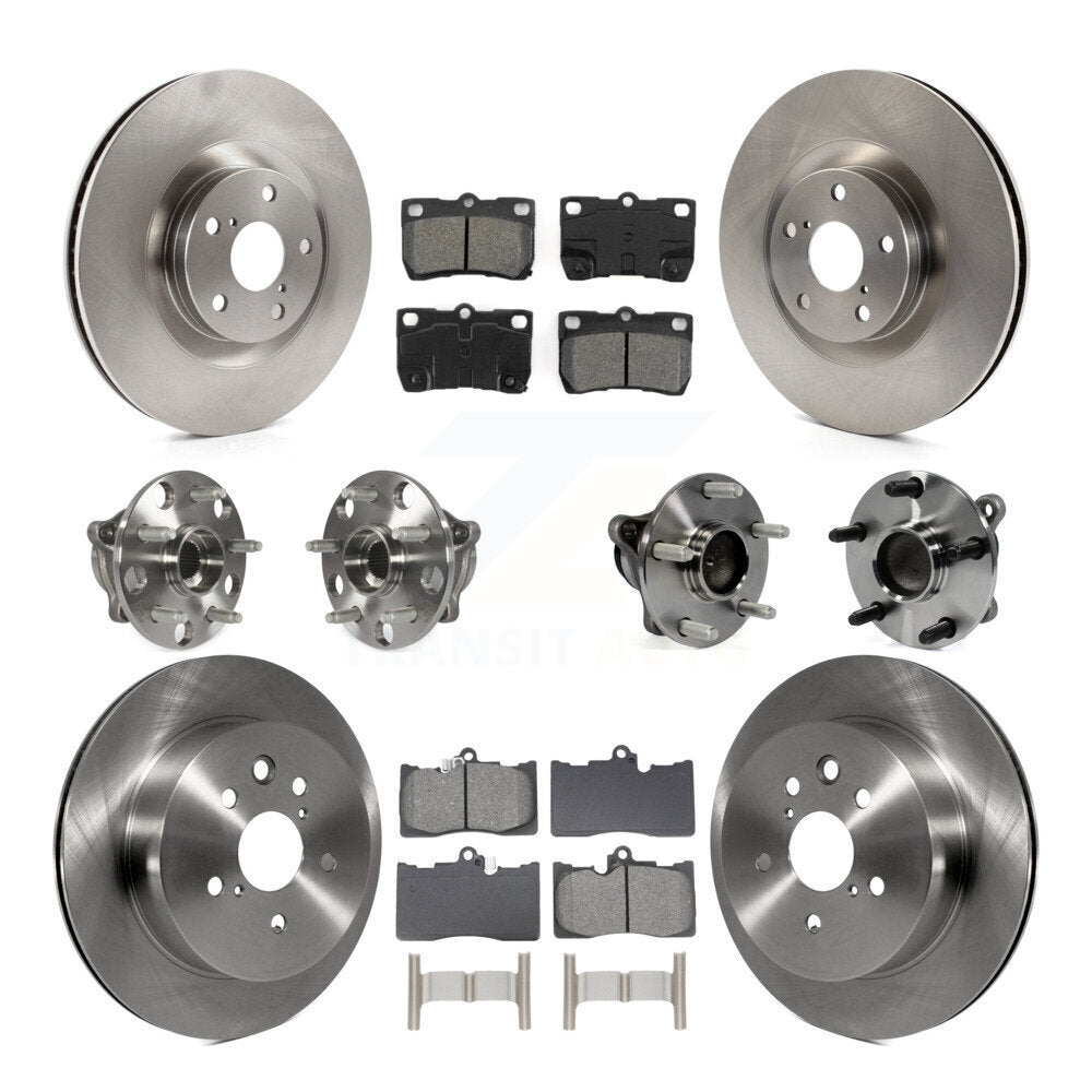 Transit Auto KBB-129064 Wheel Bearing and Hub Assembly for 2009-2013 Lexus IS350, Lexus GS350, Lexus GS450h & more - Front and Rear product image