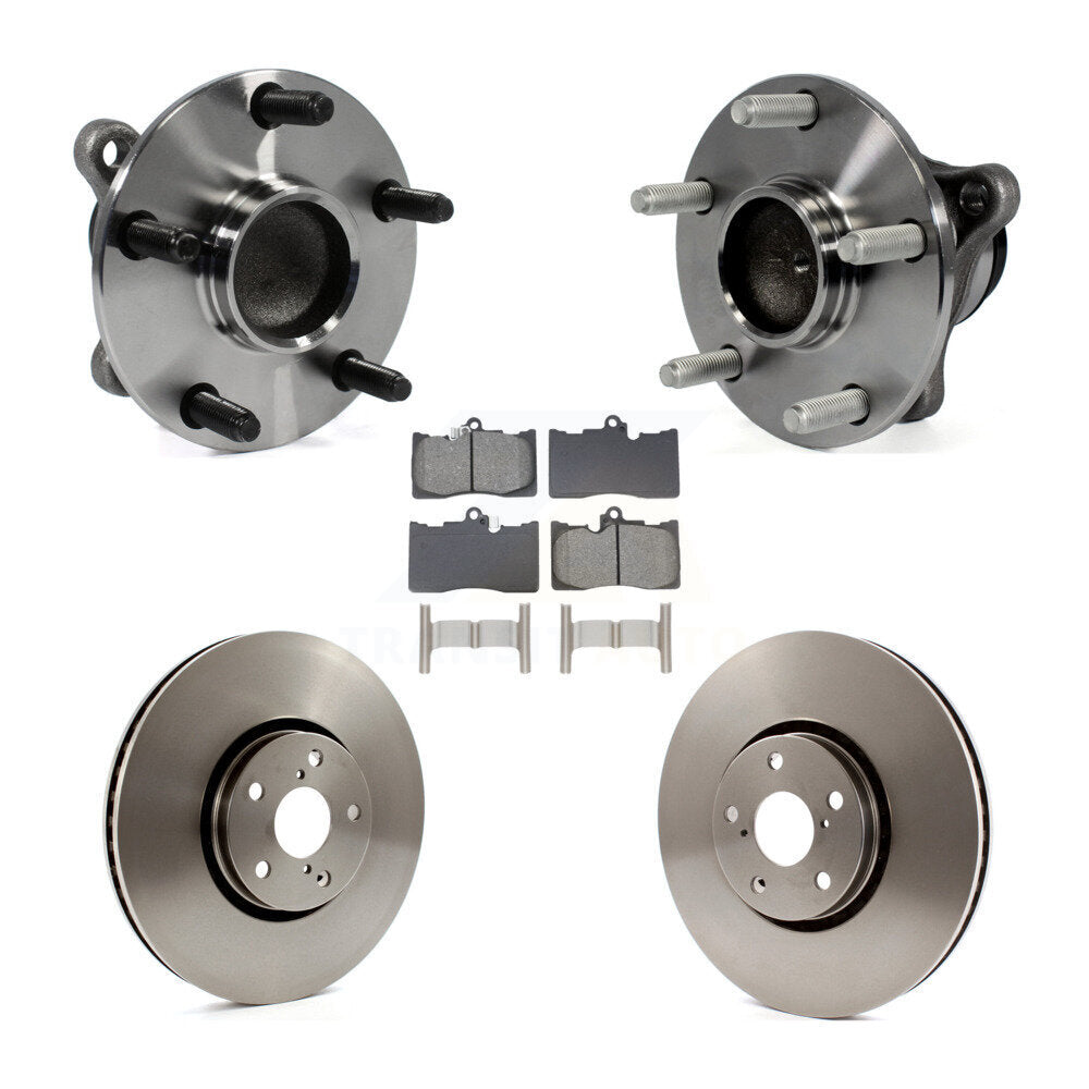 Transit Auto KBB-129069 Wheel Bearing and Hub Assembly for 2006-2013 Lexus IS350, Lexus GS350, Lexus GS450h & more - Front product image