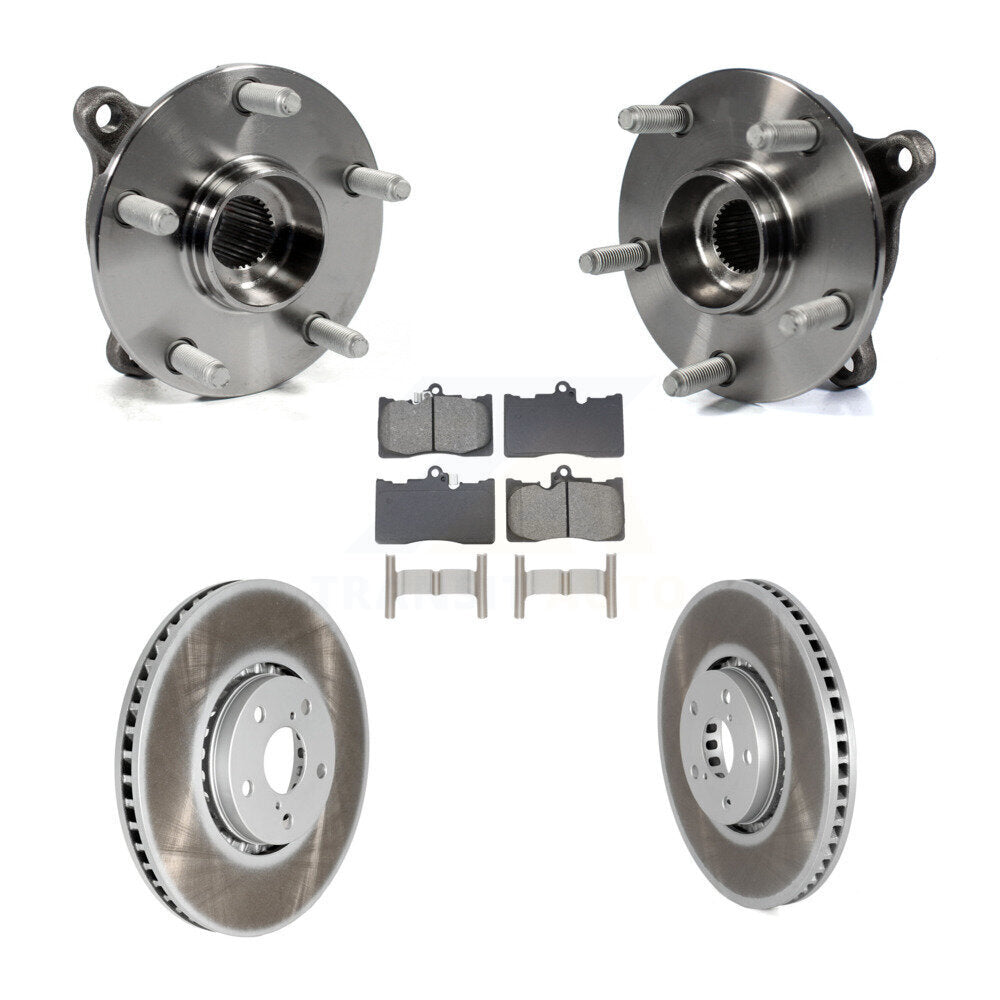 Transit Auto KBB-129075 Wheel Bearing and Hub Assembly for 2011-2020 Lexus IS300, Lexus IS350 - Front product image