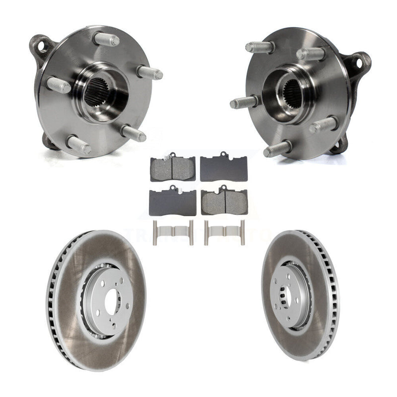 Transit Auto KBB-129075 Wheel Bearing and Hub Assembly for 2011-2020 Lexus IS300, Lexus IS350 - Front product image