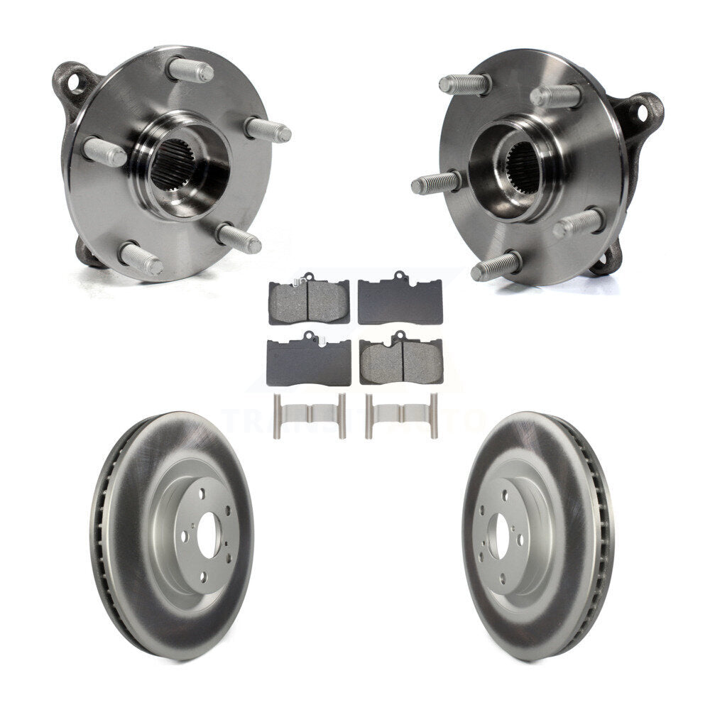 Transit Auto KBB-129076 Wheel Bearing and Hub Assembly for 2007-2022 Lexus RC300, Lexus RC350, Lexus IS300 & more - Front product image