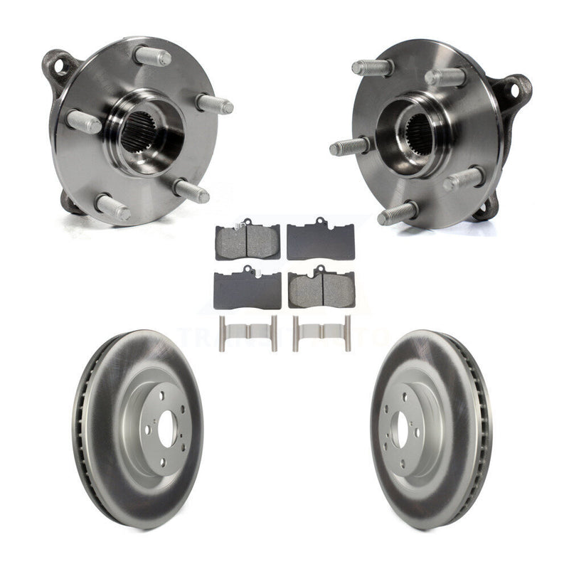 Transit Auto KBB-129076 Wheel Bearing and Hub Assembly for 2007-2022 Lexus RC300, Lexus RC350, Lexus IS300 & more - Front product image