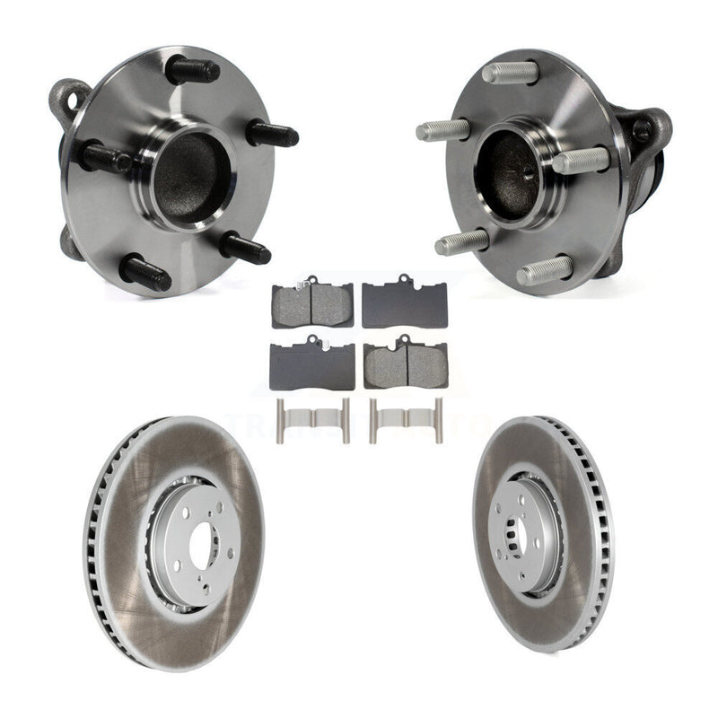 Transit Auto KBB-129077 Wheel Bearing and Hub Assembly for 2006-2013 Lexus IS350, Lexus GS350, Lexus GS450h & more - Front product image