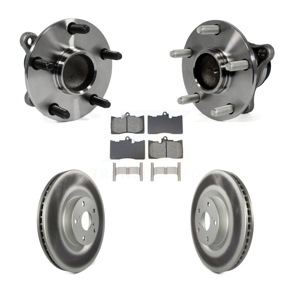 Transit Auto KBB-129078 Wheel Bearing and Hub Assembly for 2009-2015 Lexus IS350, Lexus GS350, Lexus GS450h & more - Front product image