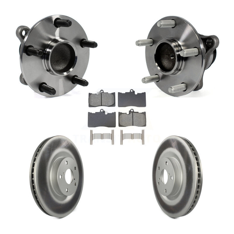 Transit Auto KBB-129078 Wheel Bearing and Hub Assembly for 2009-2015 Lexus IS350, Lexus GS350, Lexus GS450h & more - Front product image