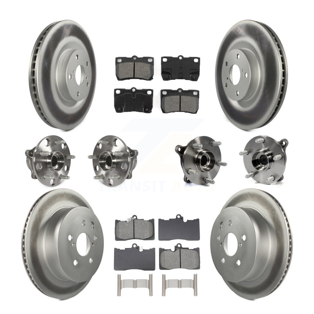 Transit Auto KBB-129083 Wheel Bearing and Hub Assembly for 2007-2013 Lexus IS350, Lexus GS350 - Front and Rear product image