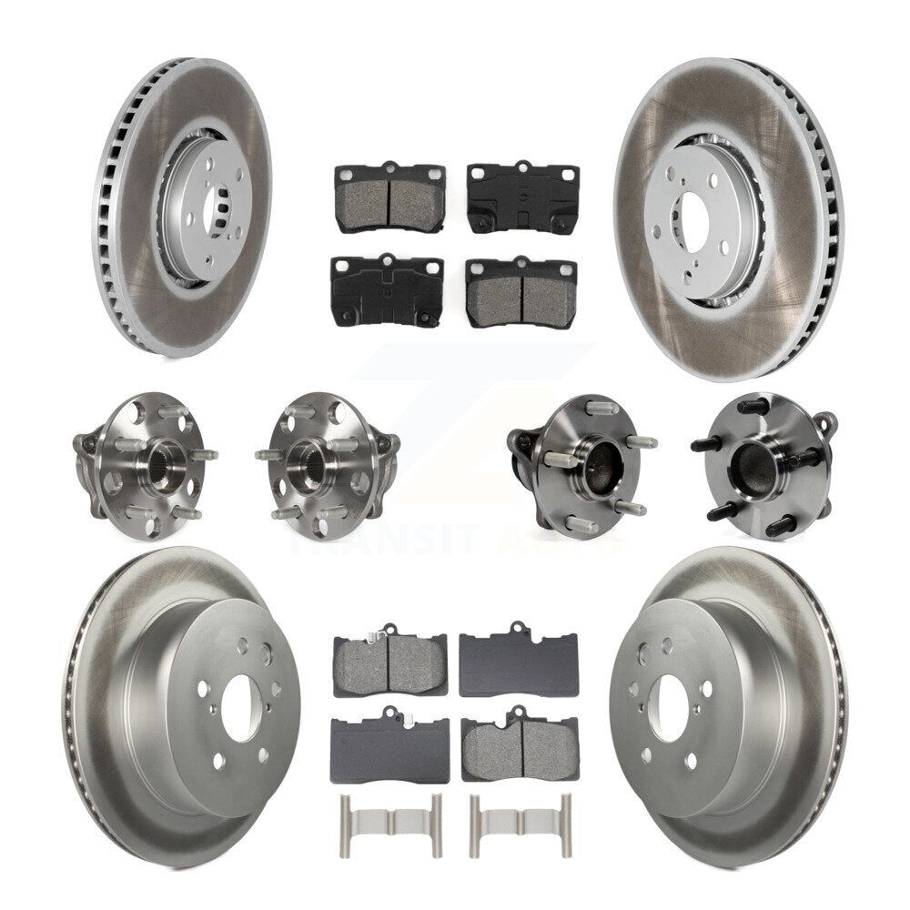 Transit Auto KBB-129084 Wheel Bearing and Hub Assembly for 2006-2013 Lexus IS350, Lexus GS350, Lexus GS450h & more - Front and Rear product image