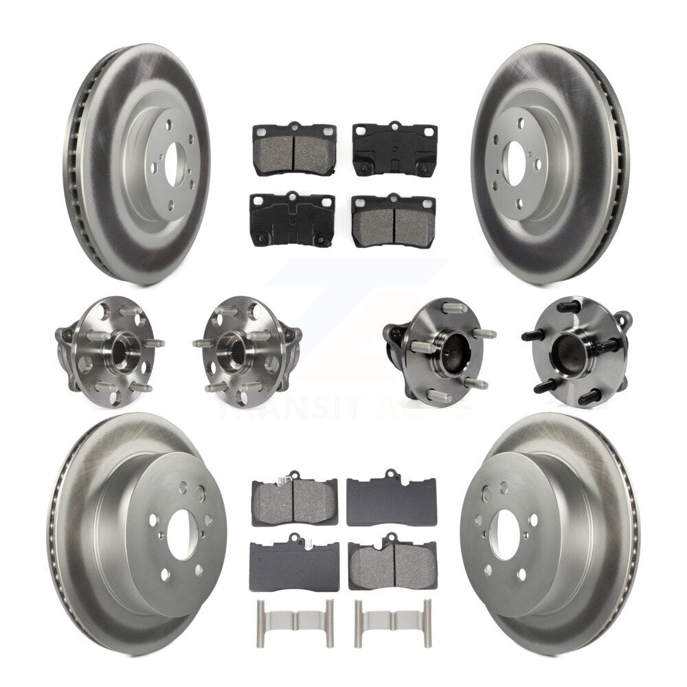 Transit Auto KBB-129085 Wheel Bearing and Hub Assembly for 2009-2013 Lexus IS350, Lexus GS350, Lexus GS450h & more - Front and Rear product image