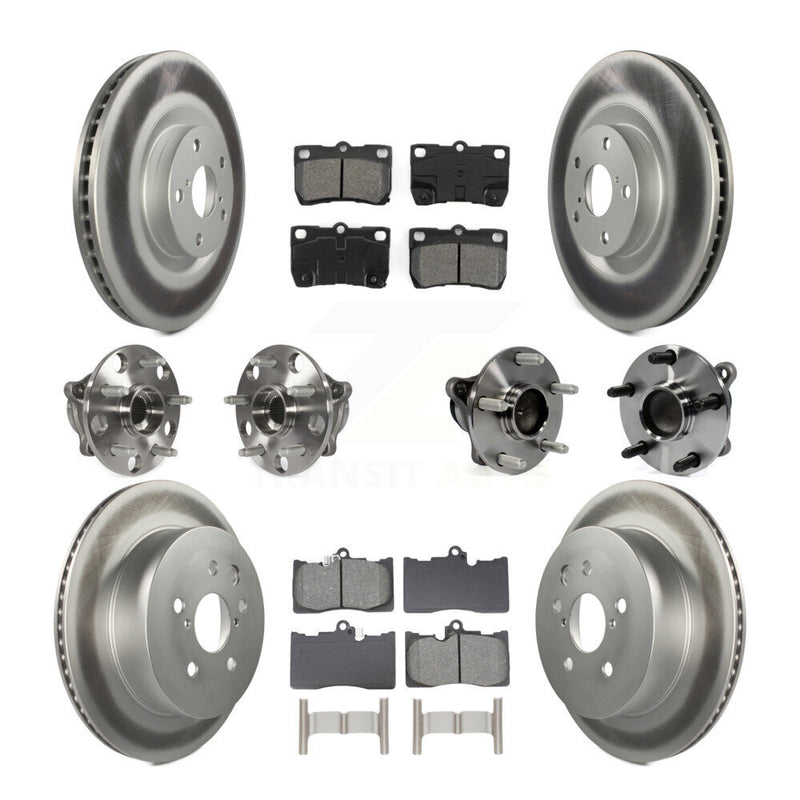 Transit Auto KBB-129085 Wheel Bearing and Hub Assembly for 2009-2013 Lexus IS350, Lexus GS350, Lexus GS450h & more - Front and Rear product image