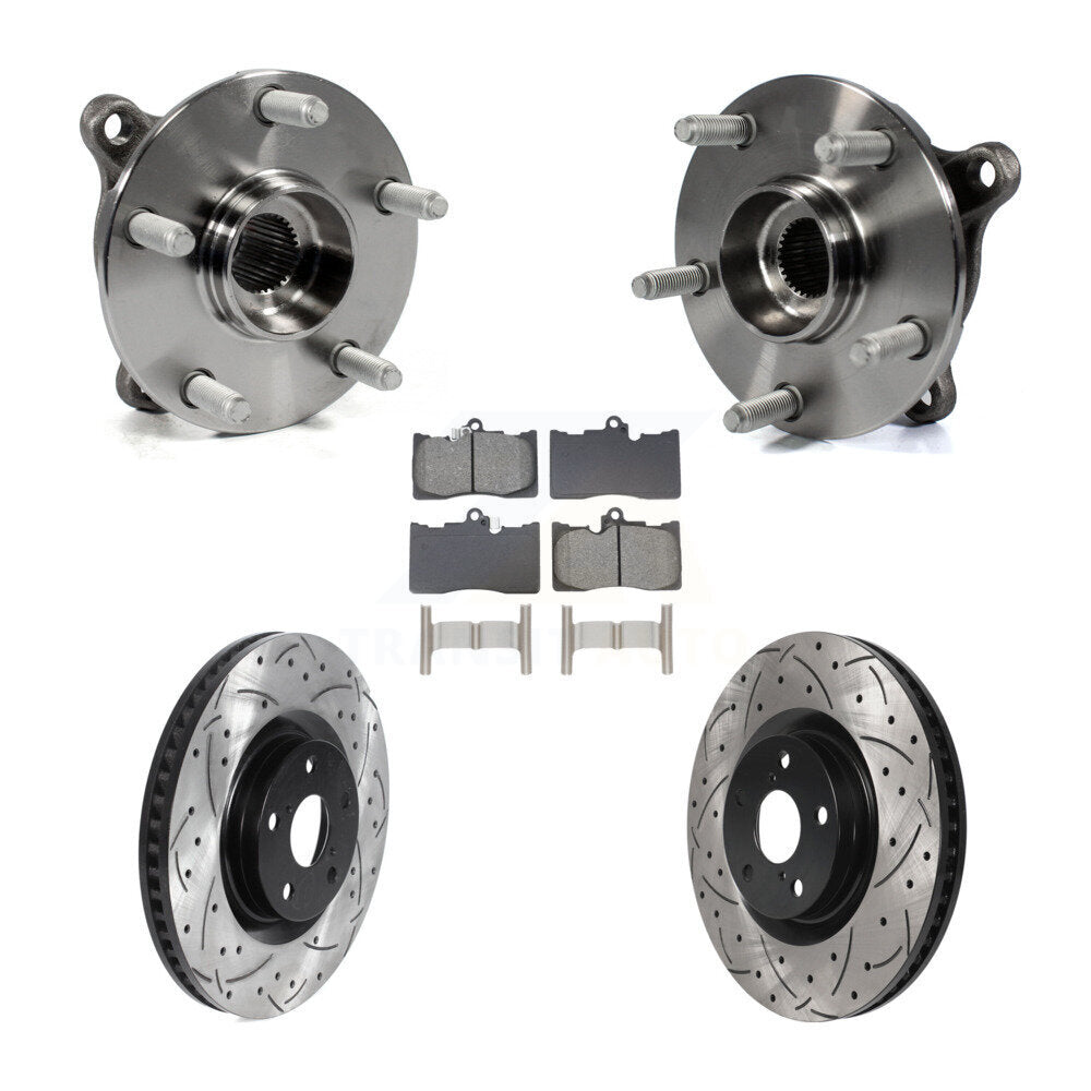 Transit Auto KBB-129092 Wheel Bearing and Hub Assembly for 2007-2022 Lexus RC300, Lexus RC350, Lexus IS300 & more - Front product image
