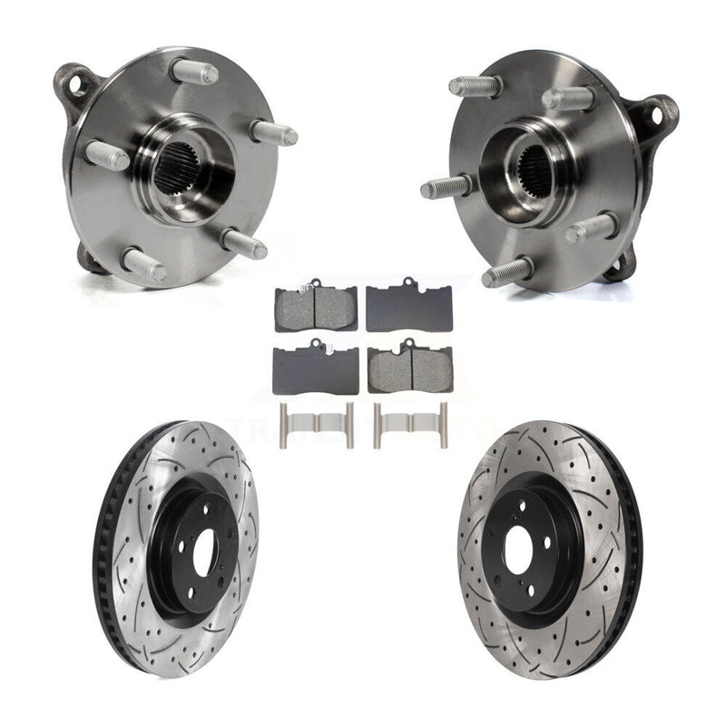 Transit Auto KBB-129092 Wheel Bearing and Hub Assembly for 2007-2022 Lexus RC300, Lexus RC350, Lexus IS300 & more - Front product image