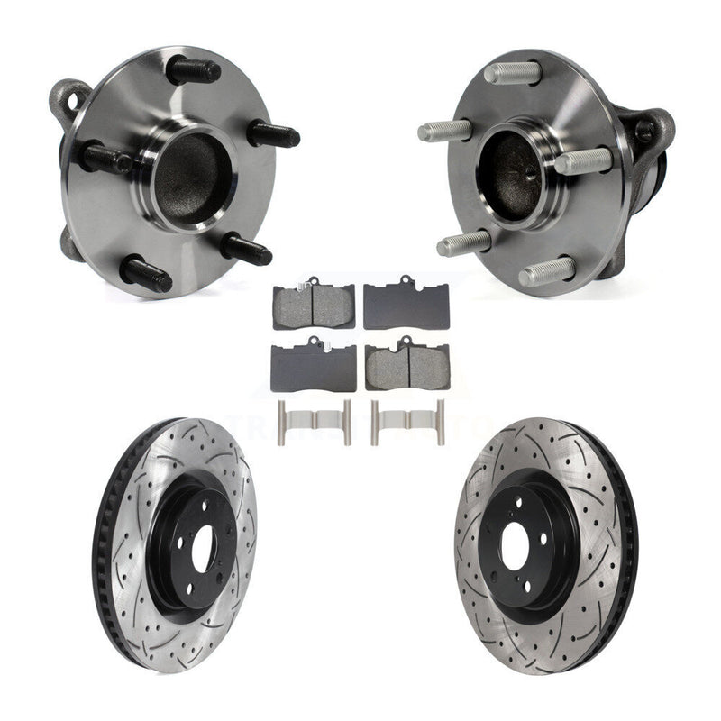 Transit Auto KBB-129093 Wheel Bearing and Hub Assembly for 2009-2015 Lexus IS350, Lexus GS350, Lexus GS450h & more - Front product image