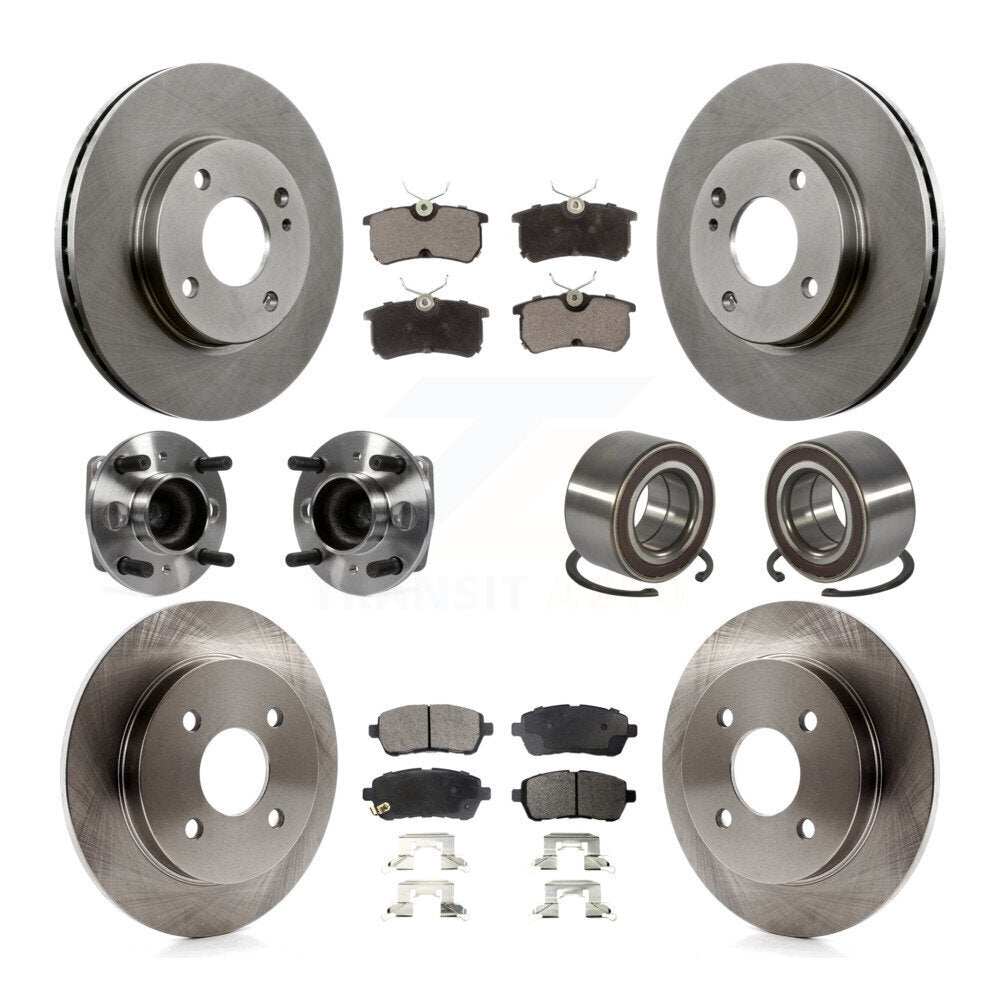 Transit Auto KBB-129109 Wheel Bearing for 2014-2019 Ford Fiesta - Front and Rear product image