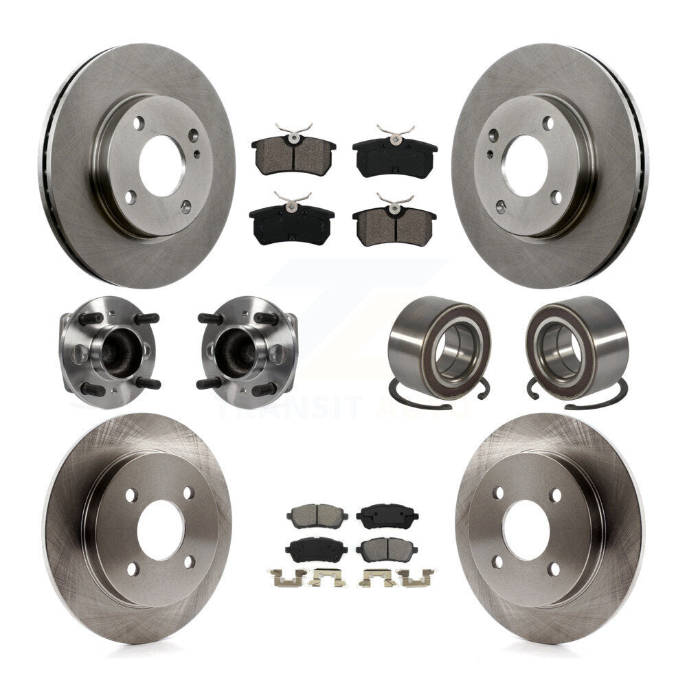 Transit Auto KBB-129122 Wheel Bearing for 2014-2019 Ford Fiesta - Front and Rear product image