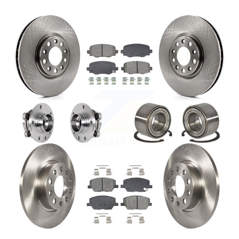 Transit Auto KBB-129123 Wheel Bearing for 2016-2018 Fiat 500X - Front and Rear product image