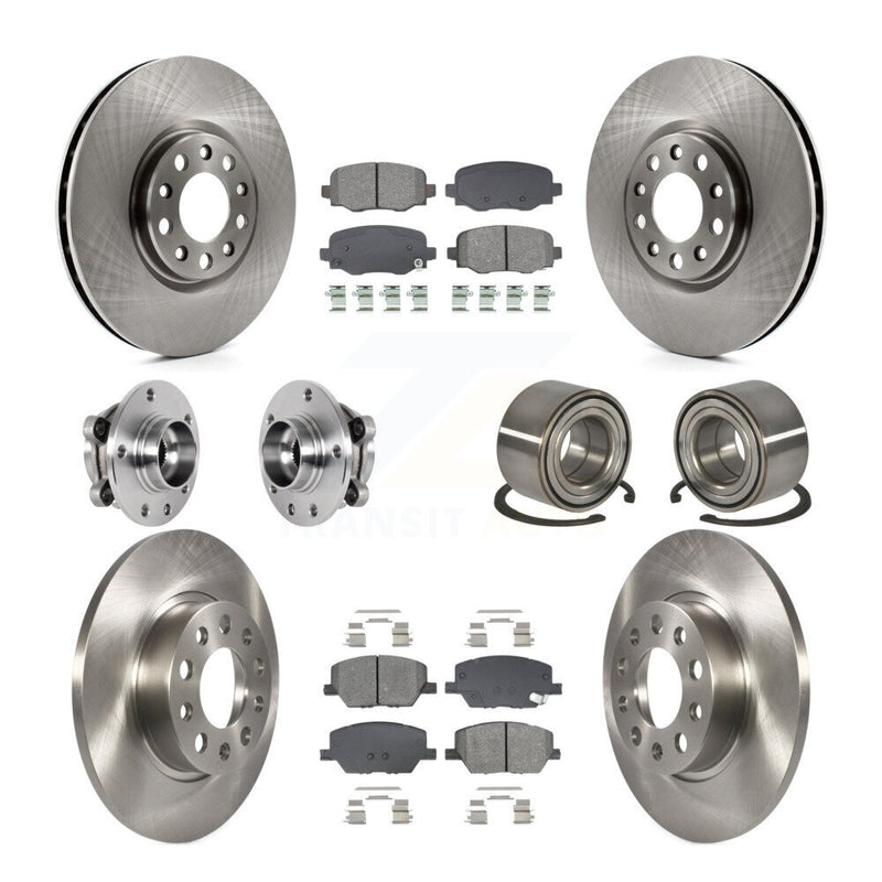 Transit Auto KBB-129123 Wheel Bearing for 2016-2018 Fiat 500X - Front and Rear product image