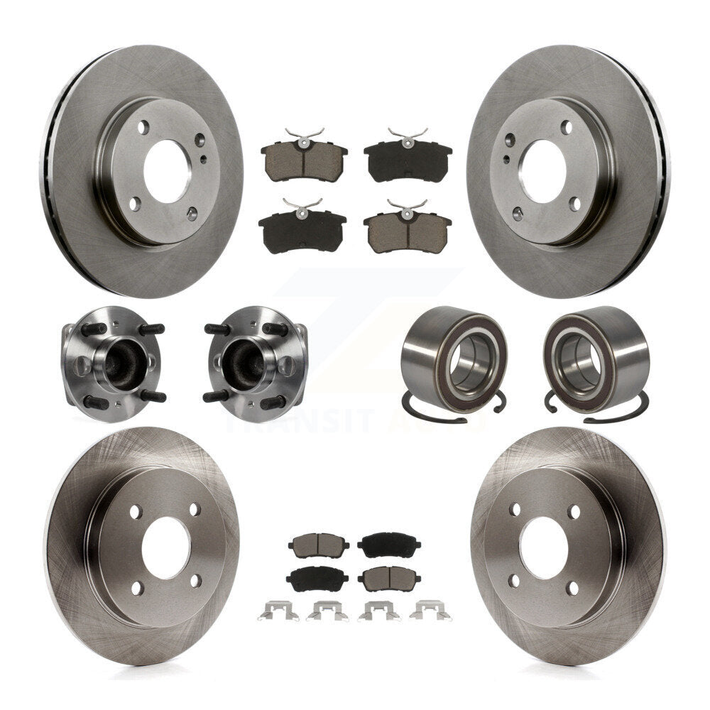 Transit Auto KBB-129162 Wheel Bearing for 2014-2019 Ford Fiesta - Front and Rear product image