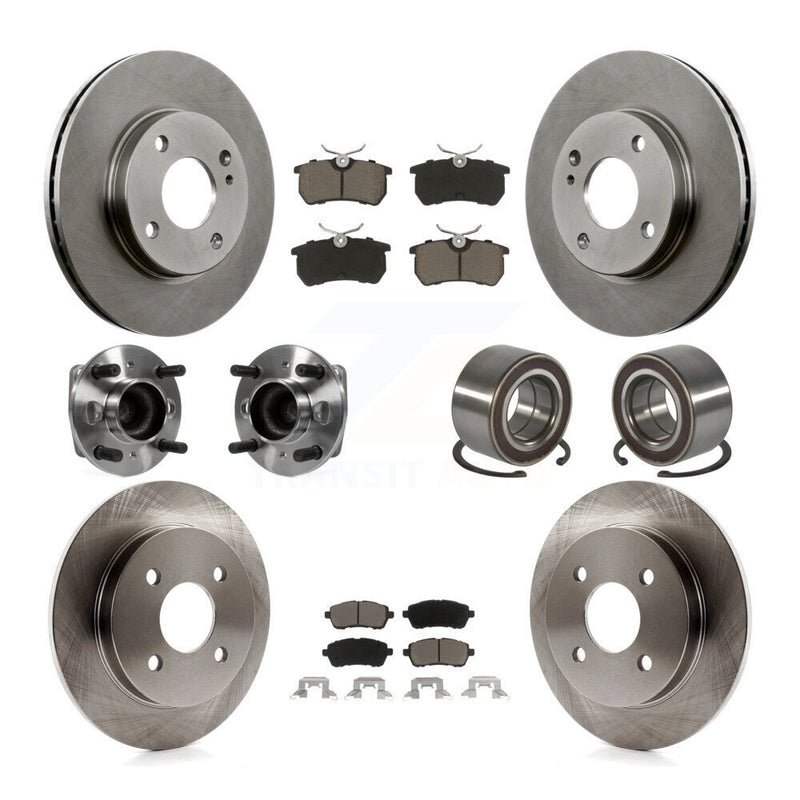 Transit Auto KBB-129162 Wheel Bearing for 2014-2019 Ford Fiesta - Front and Rear product image