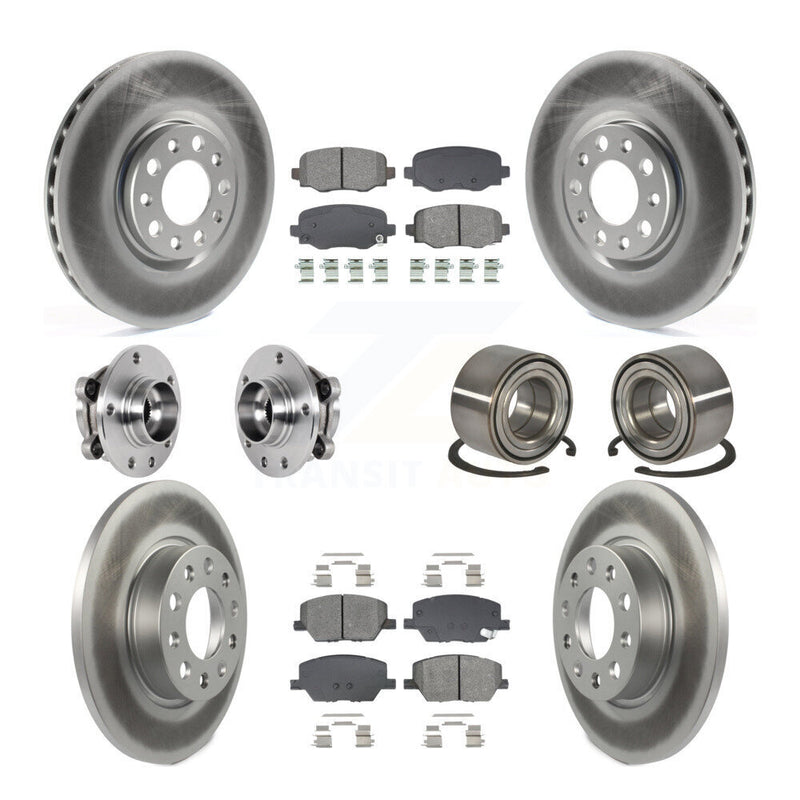 Transit Auto KBB-129167 Wheel Bearing for 2016-2018 Fiat 500X - Front and Rear product image