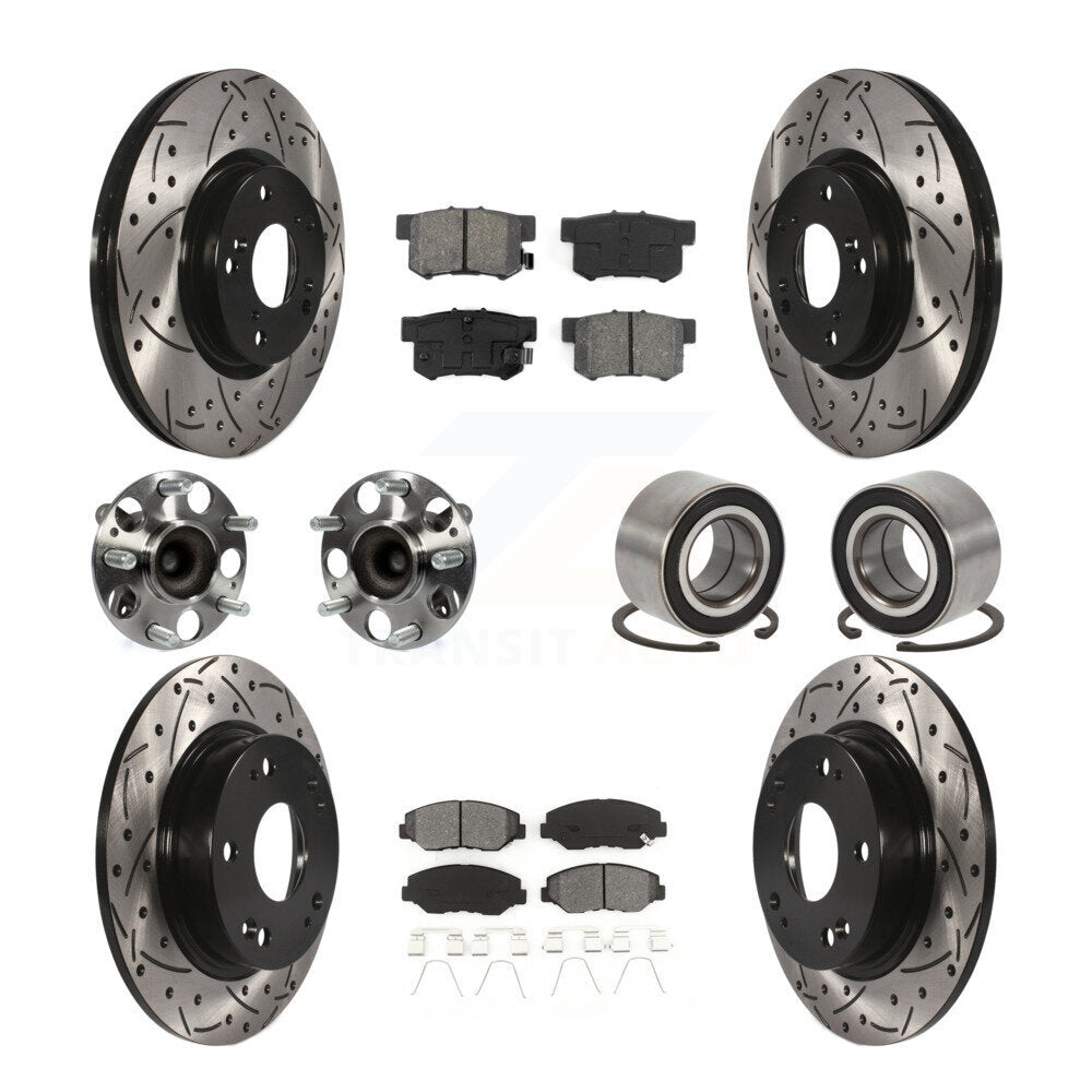 Transit Auto KBB-129265 Wheel Bearing for 2012-2015 Acura ILX, Honda Civic - Front and Rear product image