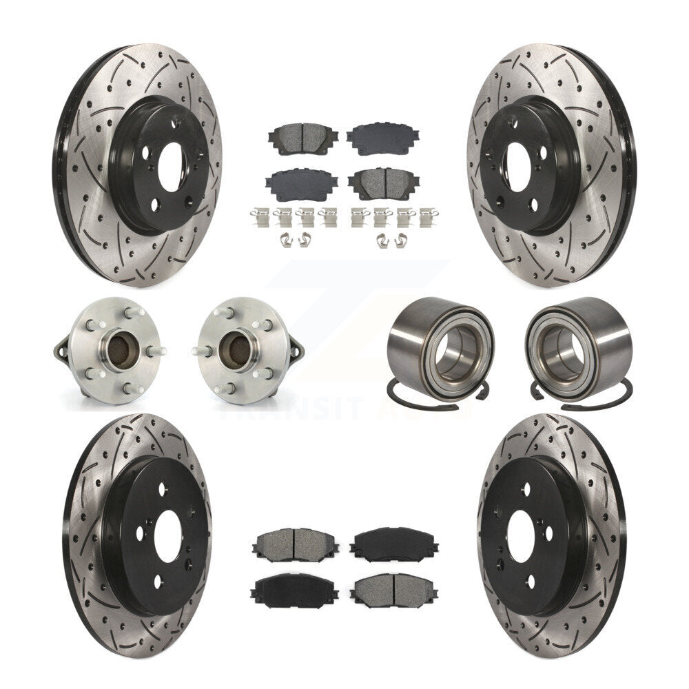 Transit Auto KBB-129271 Wheel Bearing for 2019 Toyota Corolla - Front and Rear product image