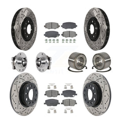 Transit Auto KBB-129272 Wheel Bearing for 2016-2018 Fiat 500X - Front and Rear product image