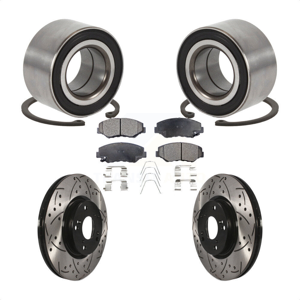 Transit Auto KBB-129273 Wheel Bearing for 2012-2015 Acura ILX, Honda Civic - Front product image