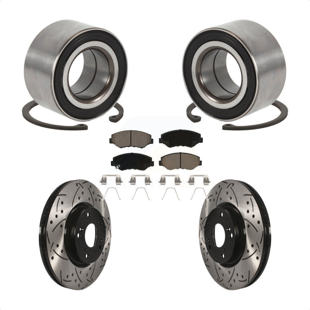 Transit Auto KBB-129281 Wheel Bearing for 2012-2015 Acura ILX, Honda Civic - Front product image