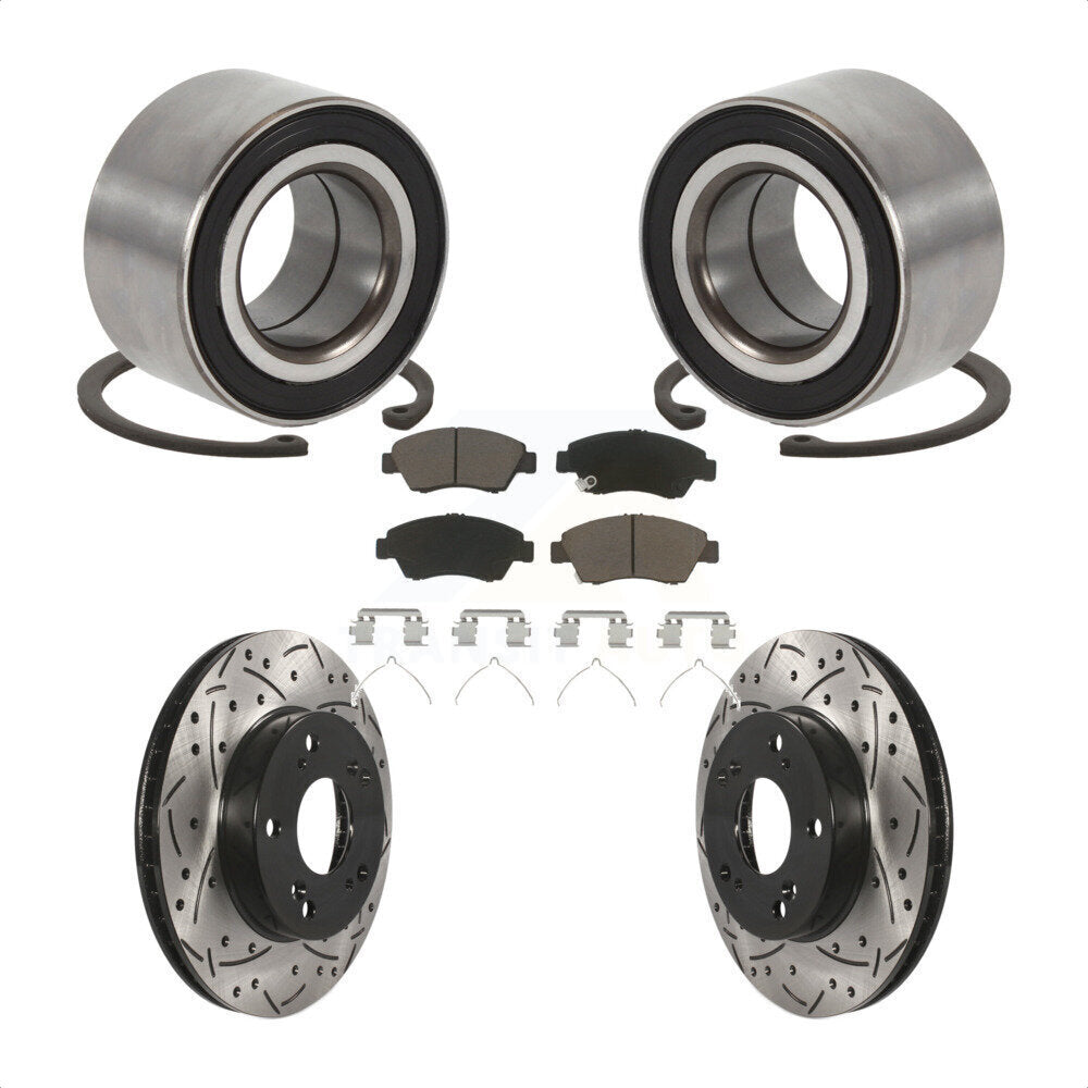 Transit Auto KBB-129282 Wheel Bearing for 2015 Acura ILX - Front product image