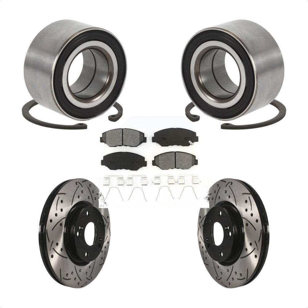 Transit Auto KBB-129285 Wheel Bearing for 2012-2015 Acura ILX, Honda Civic - Front product image