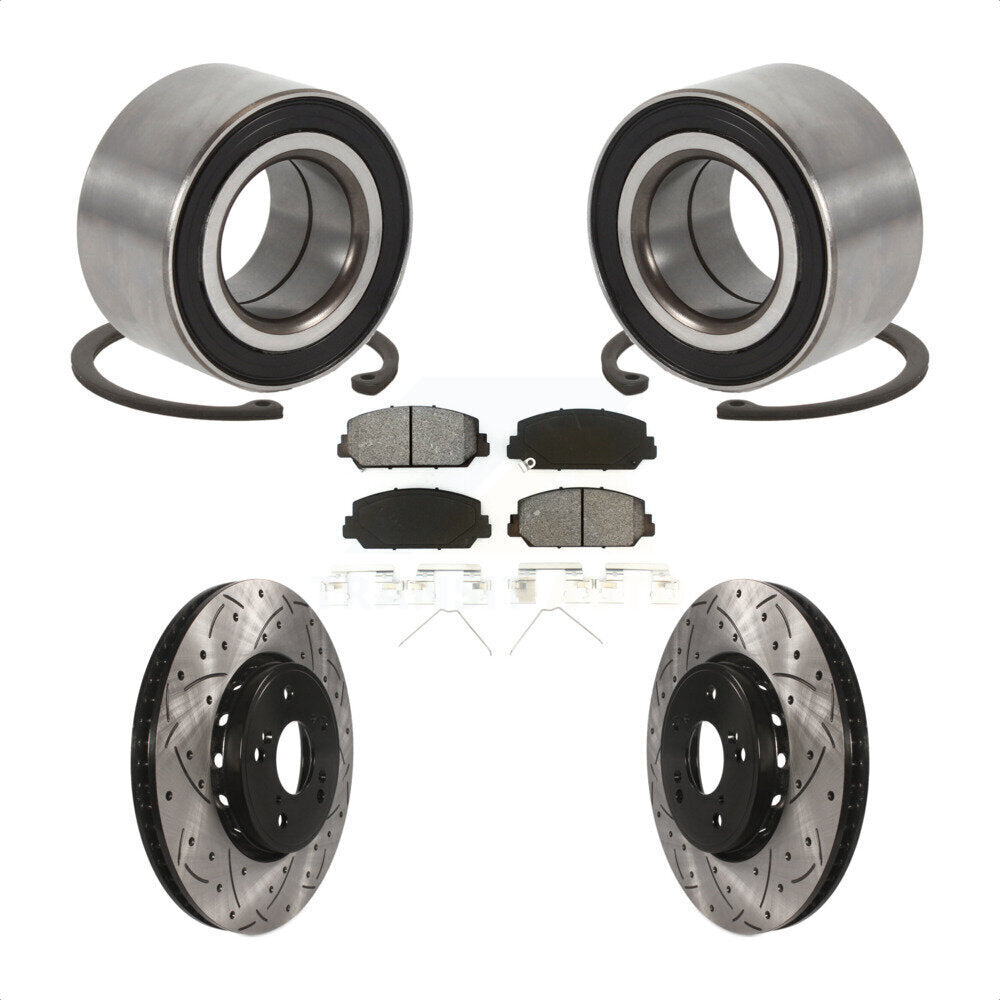 Transit Auto KBB-129287 Wheel Bearing for 2016 Acura ILX - Front product image