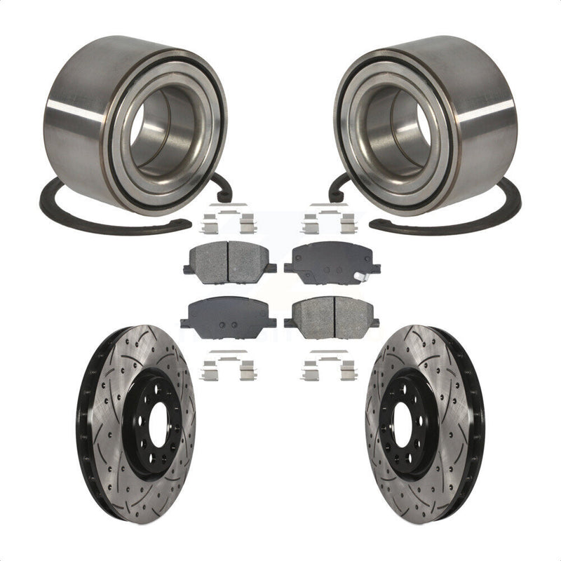Transit Auto KBB-129291 Wheel Bearing for 2016-2018 Fiat 500X - Front product image